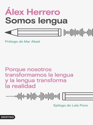 cover image of Somos lengua